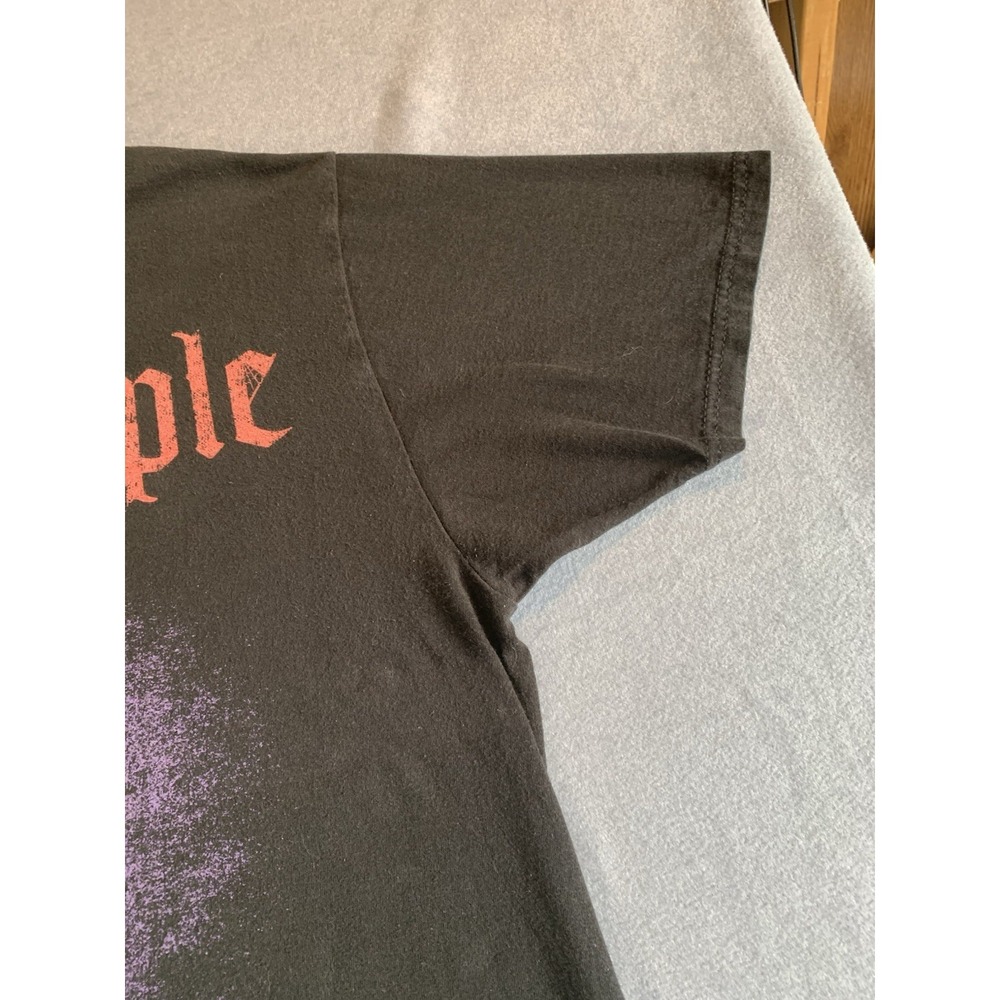 Twin Temple "Satanic Orgy" Black T-shirt Band USA/Mexico Tour Dates Sz S/M - Picture 7 of 7